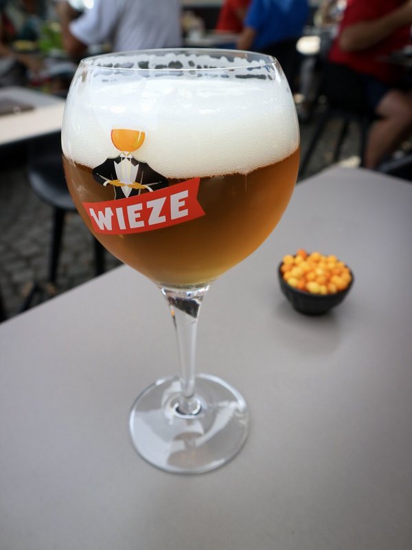 Wiezetripel bij het Restaurant het Brouwershuis in Wieze
