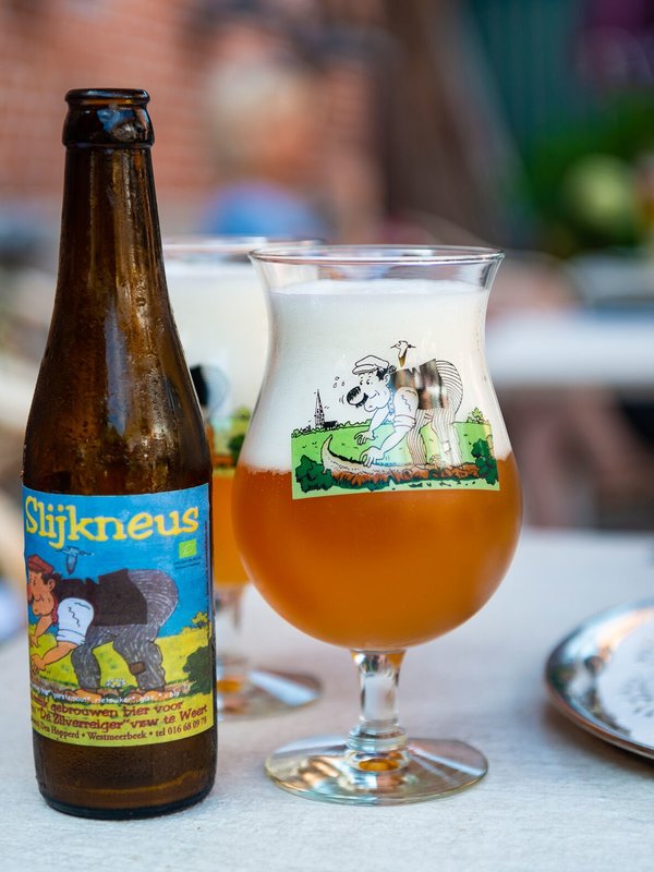 Slijkneusbier bij Streek- en Vlechtmuseum De Zilverreiger in Bornem