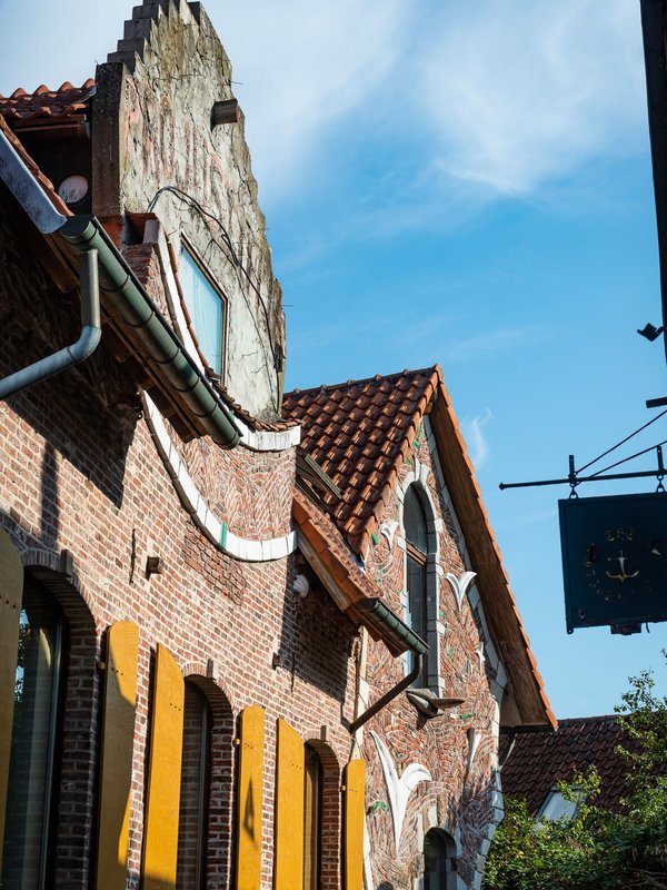 Steegje Den Dam in Sint-Amands