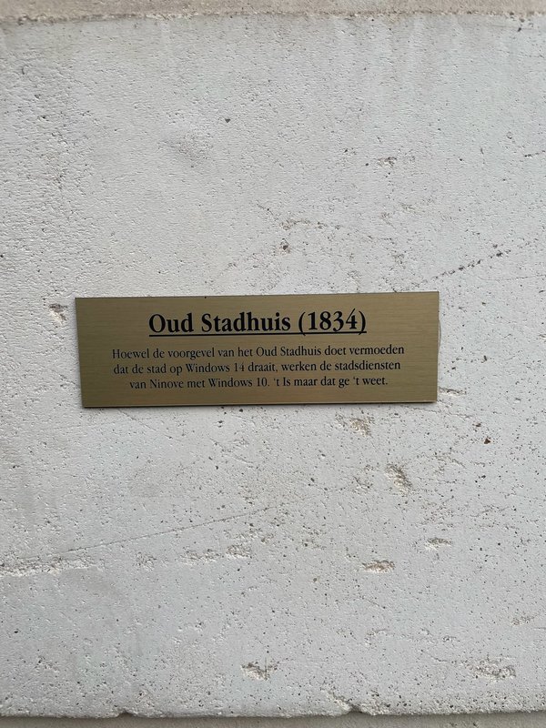 nutteloze bordenwandeling ninove