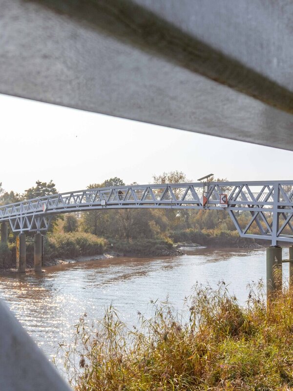 fietsbrug Drie Rivieren Rumst