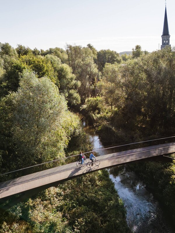 Fietsbrug Scheldeland