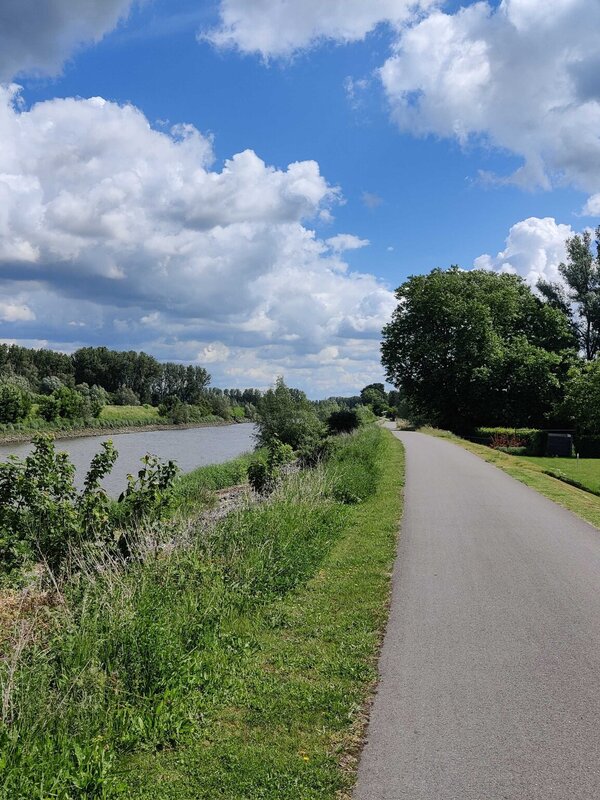 Jaagpad langs de Schelde