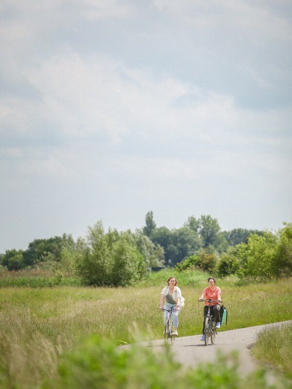 Fietsen in de Kalkense Meersen